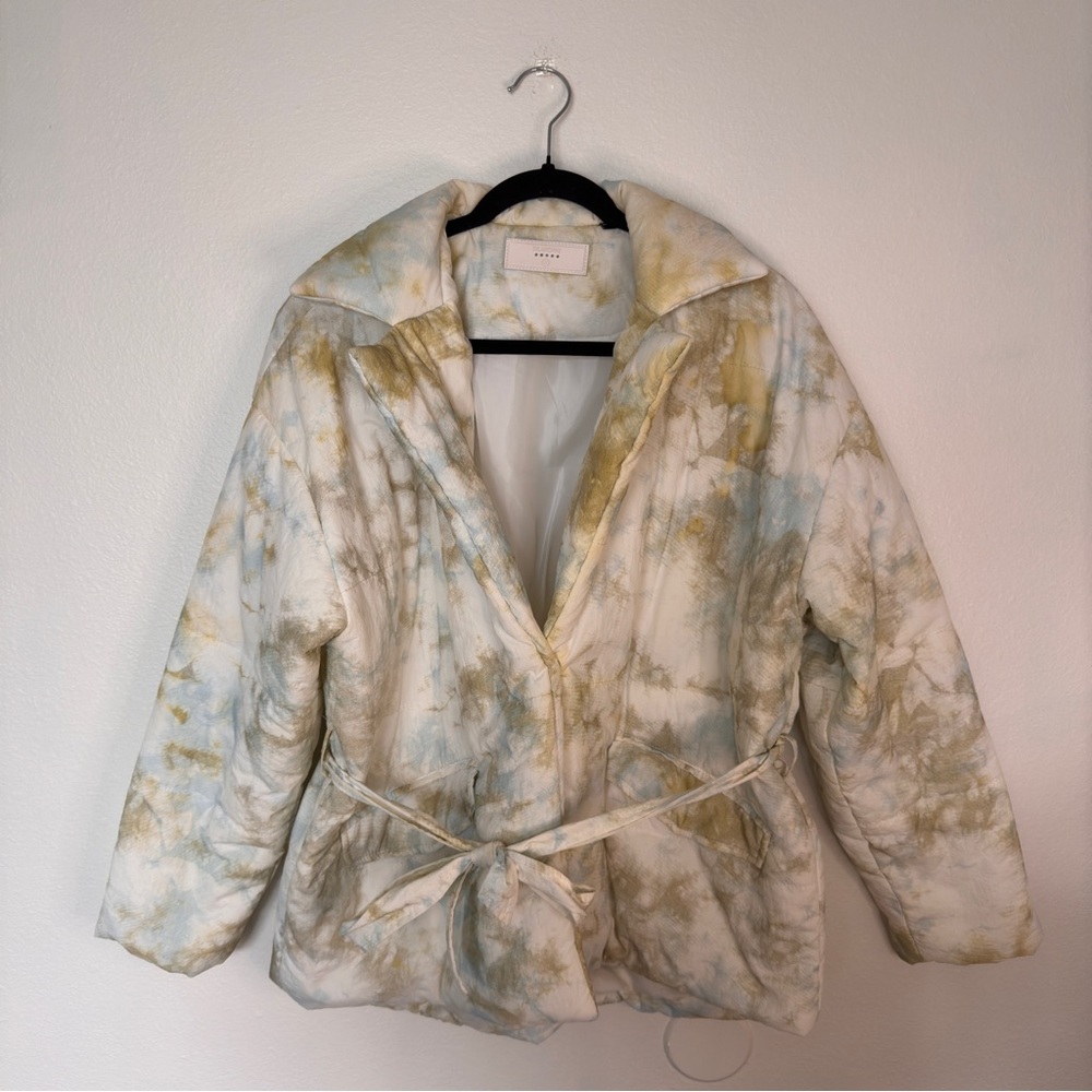 Blank nyc wrap puffer jacket winter coat